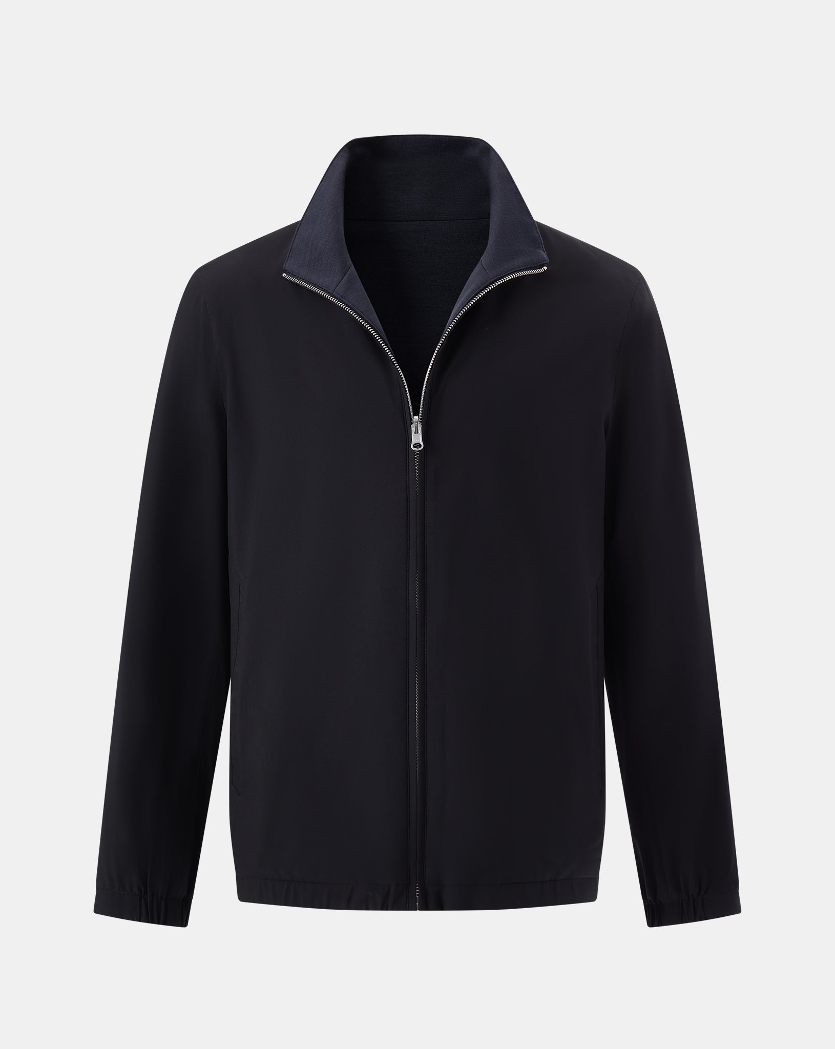 The Winter Double Side Jacket - Black and Navy Blue