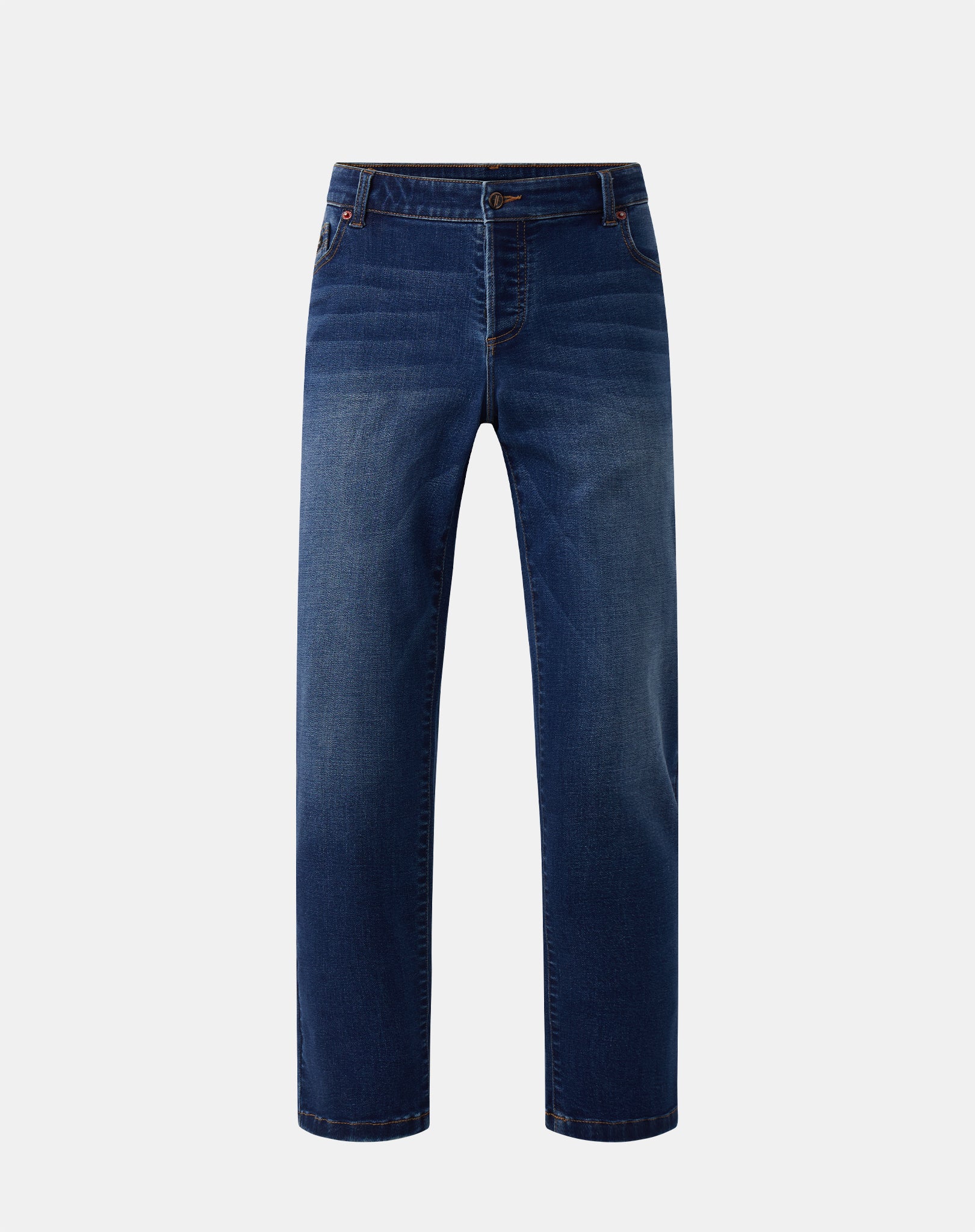 The Jeans - Washed Middle Blue
