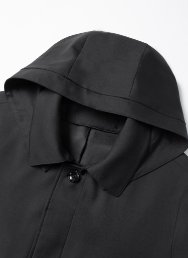 The Luxury Trench - Black Dormeuil Millenial