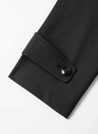 The Luxury Trench - Black Dormeuil Millenial