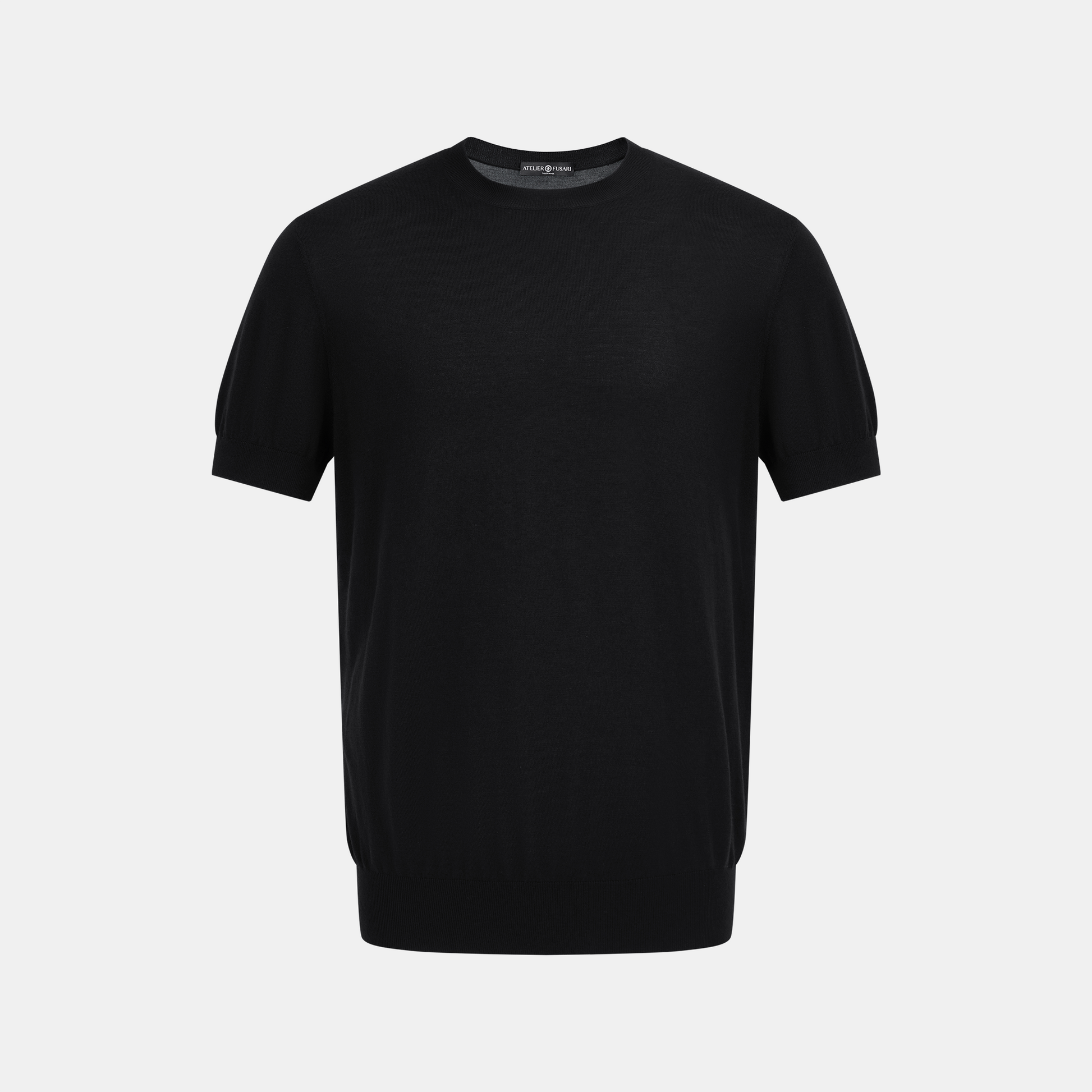 The T-Shirt 200s O Neck  - Black