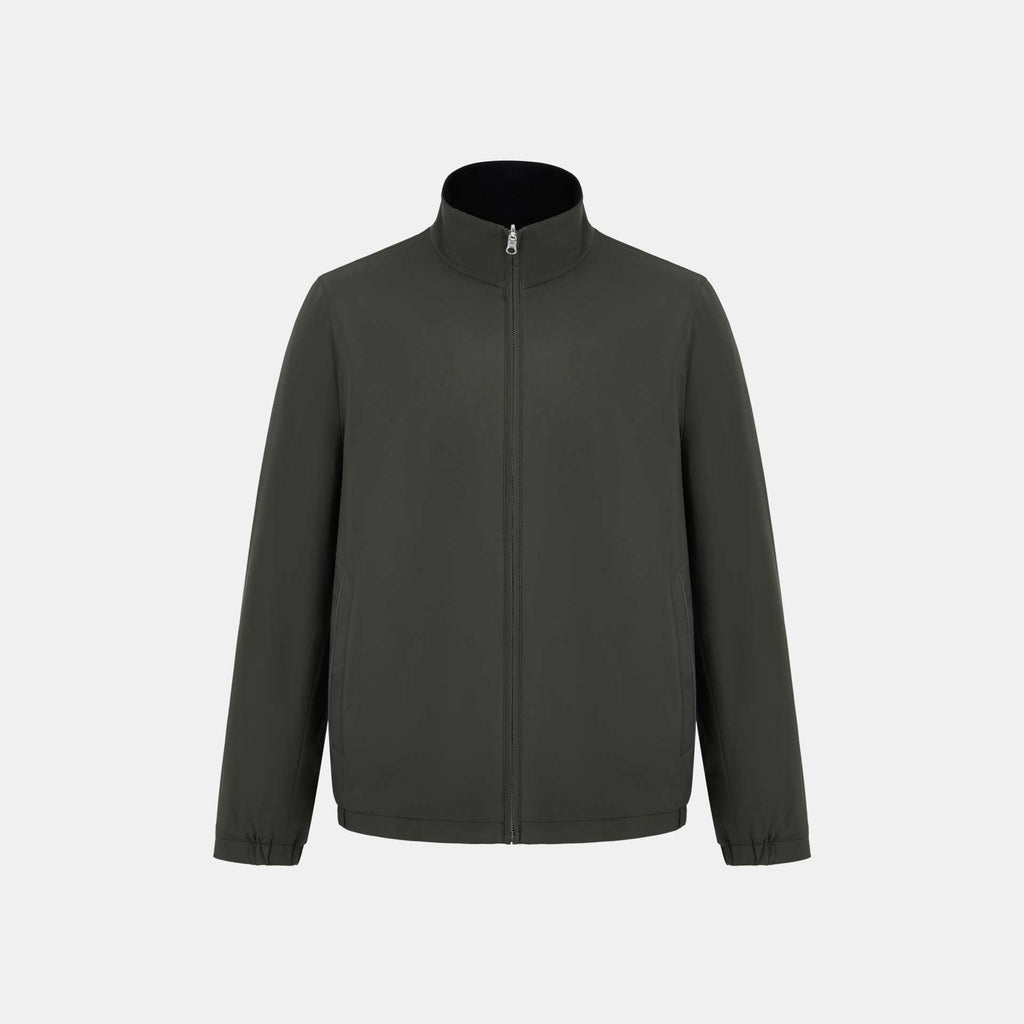 The Double Side Jacket - Green and Black