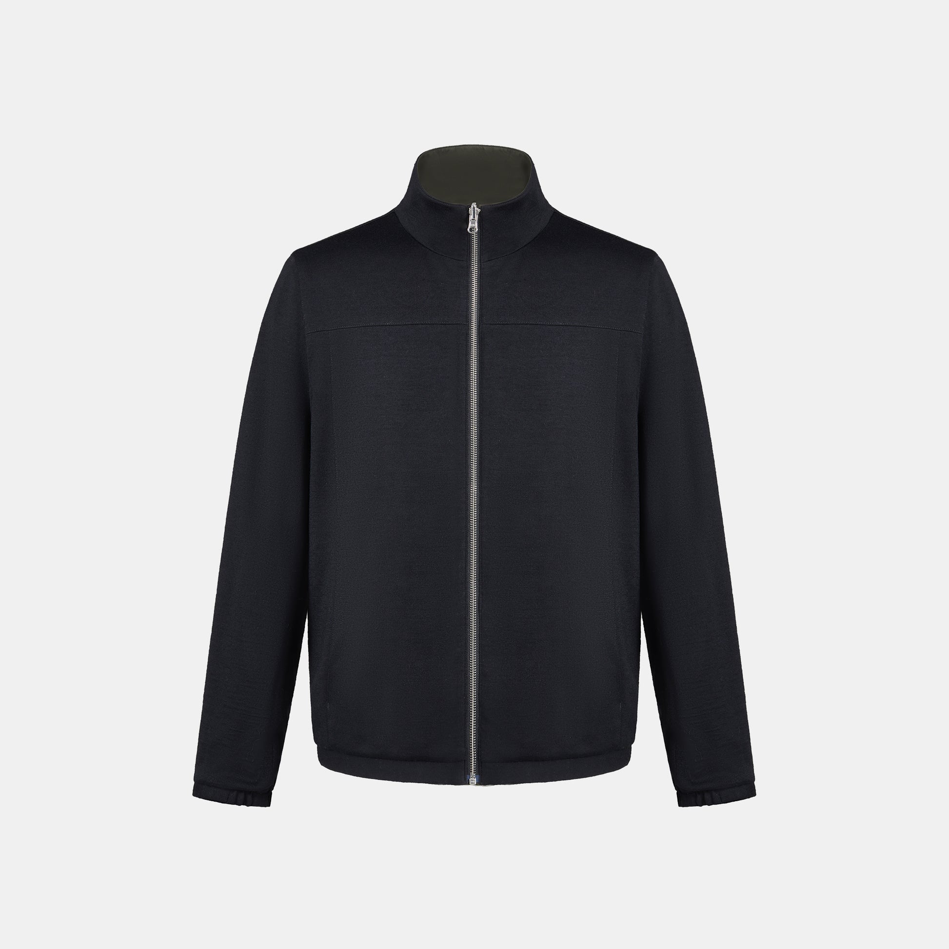The Double Side Jacket - Green and Black