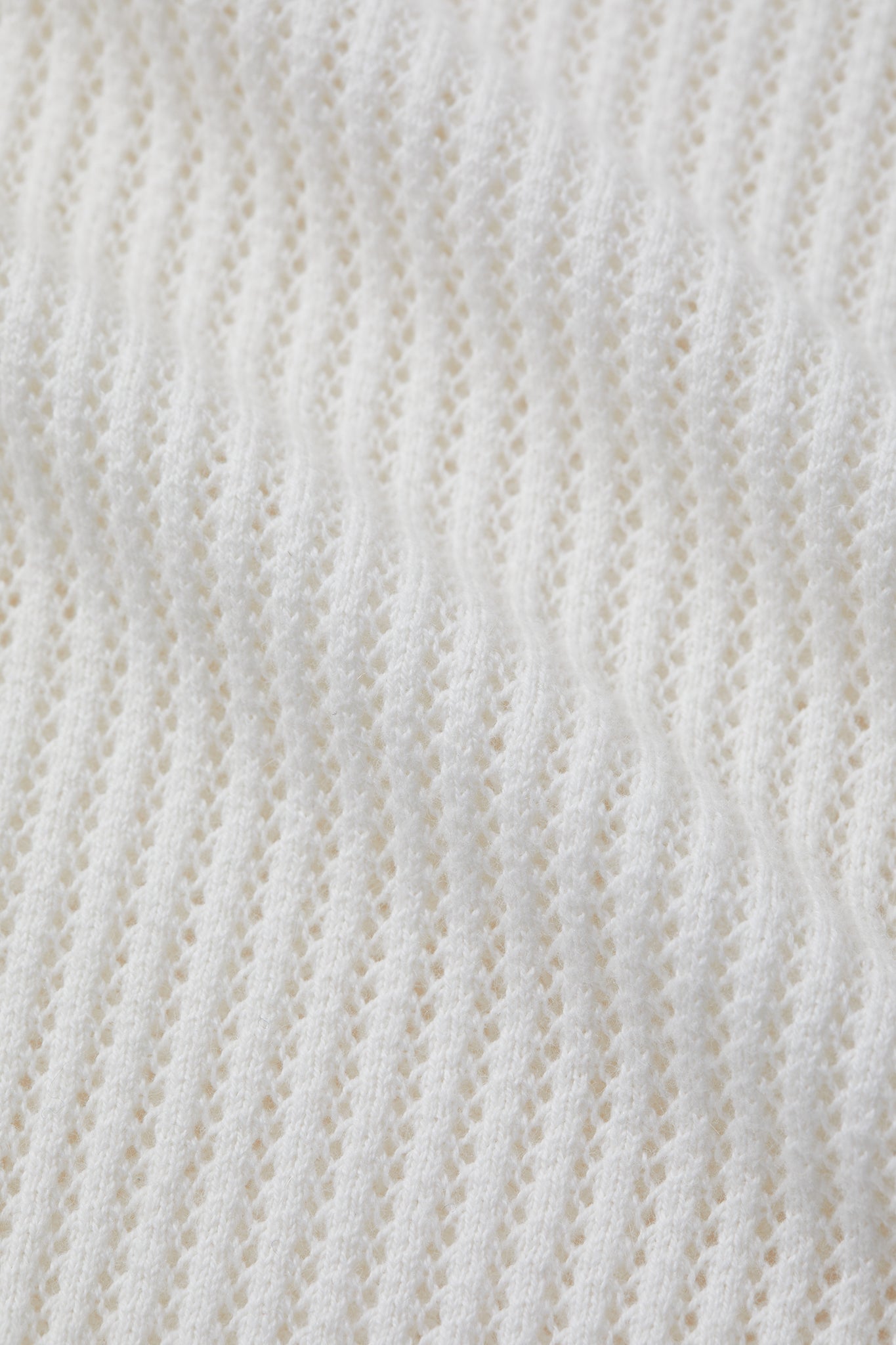 The Knitted T-Shirt - White