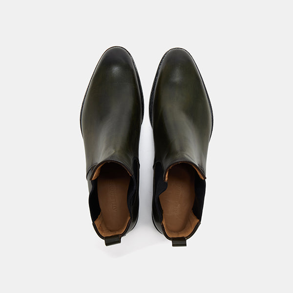 The Boots Rounded - Green Patina