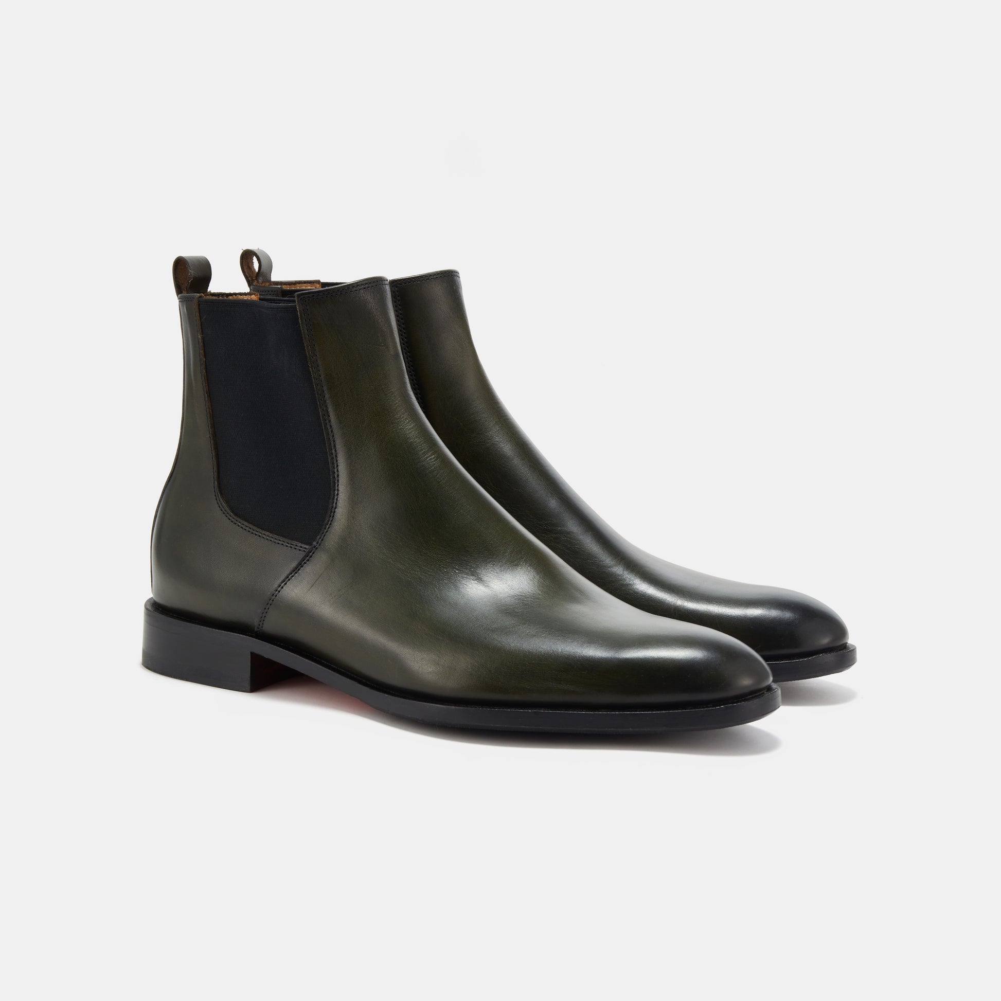The Boots Rounded - Green Patina