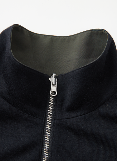 The Double Side Jacket - Green and Black