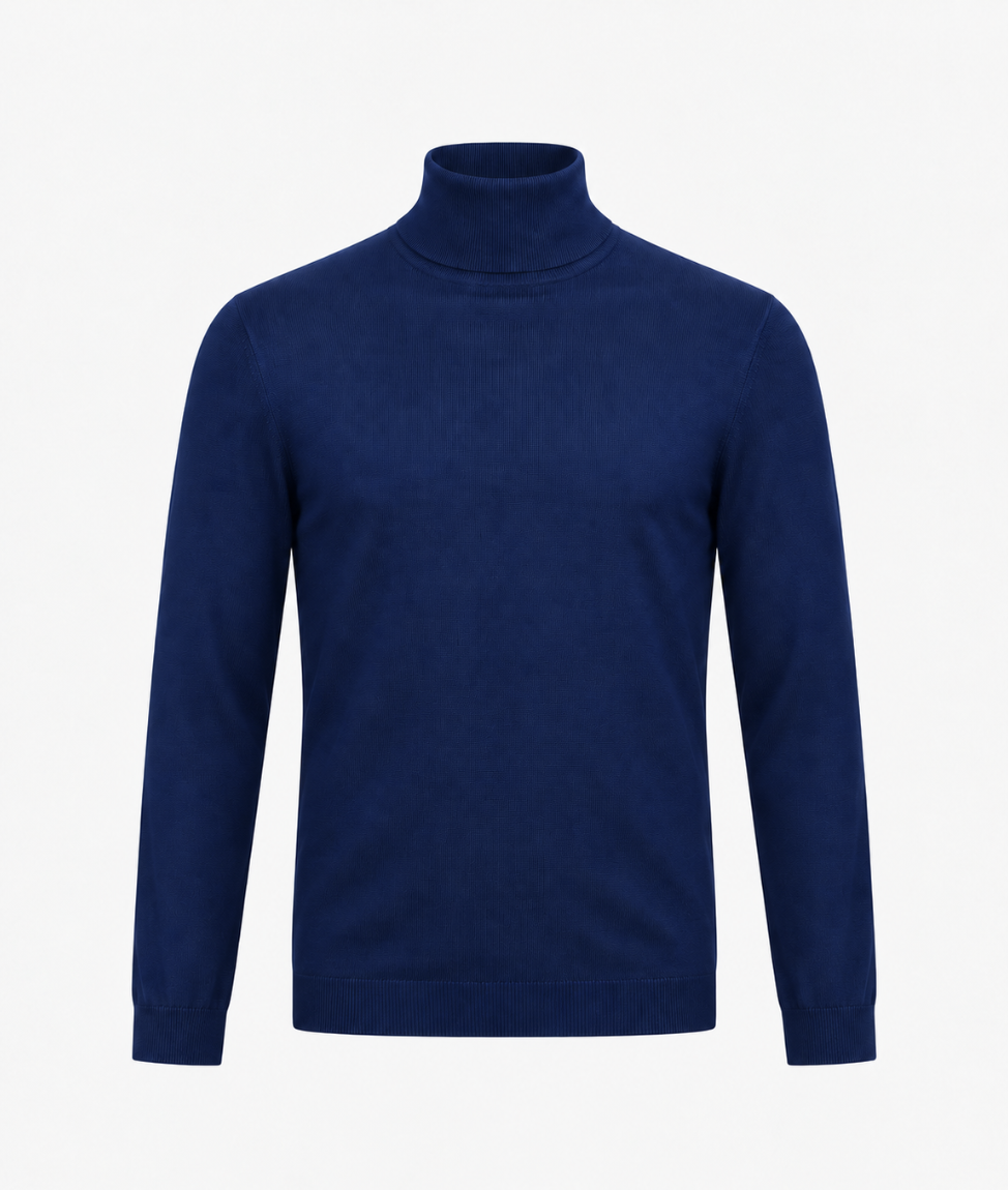 The Turtle Neck 200s - Navy