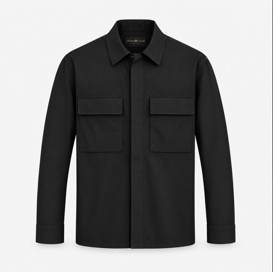 The Light Shirt Jacket - Black