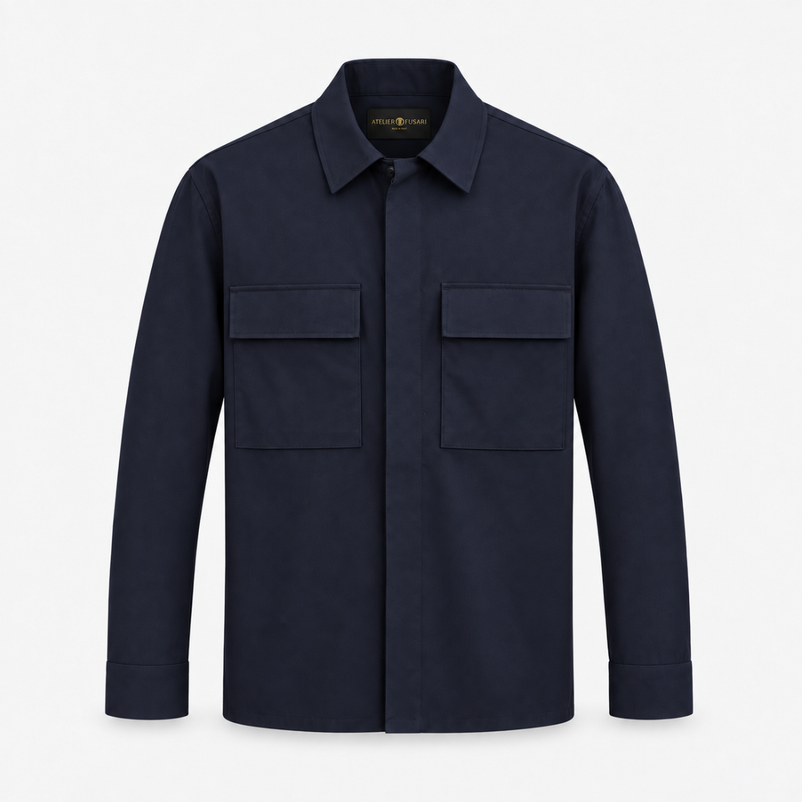 The Light Shirt Jacket - Navy