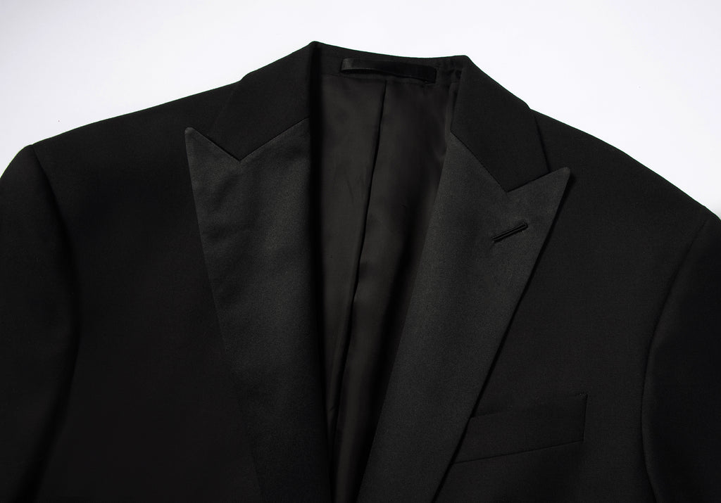 The Single Breasted Peak - Black