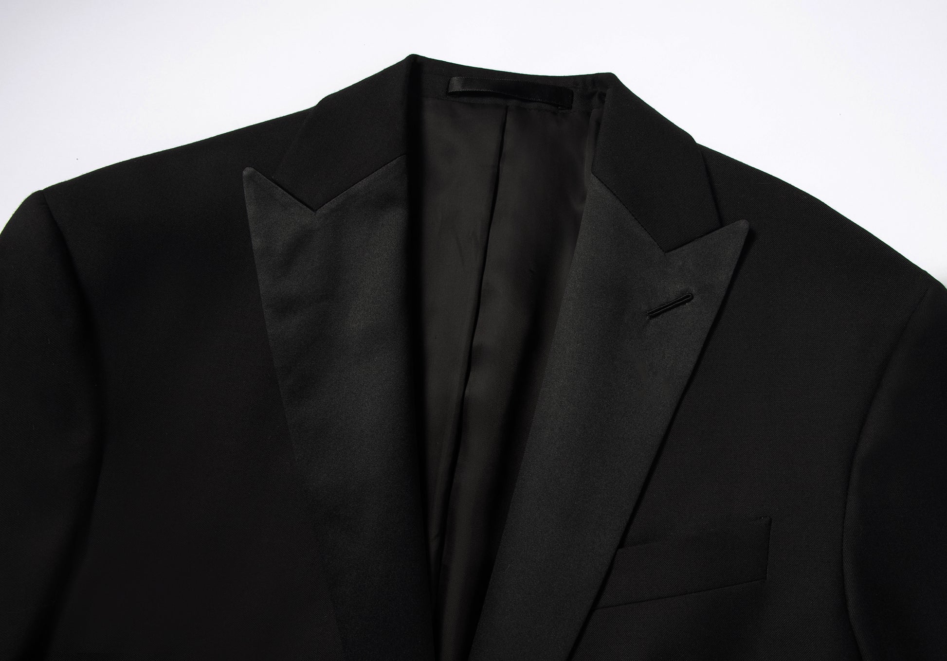 The Single Breasted Peak - Black