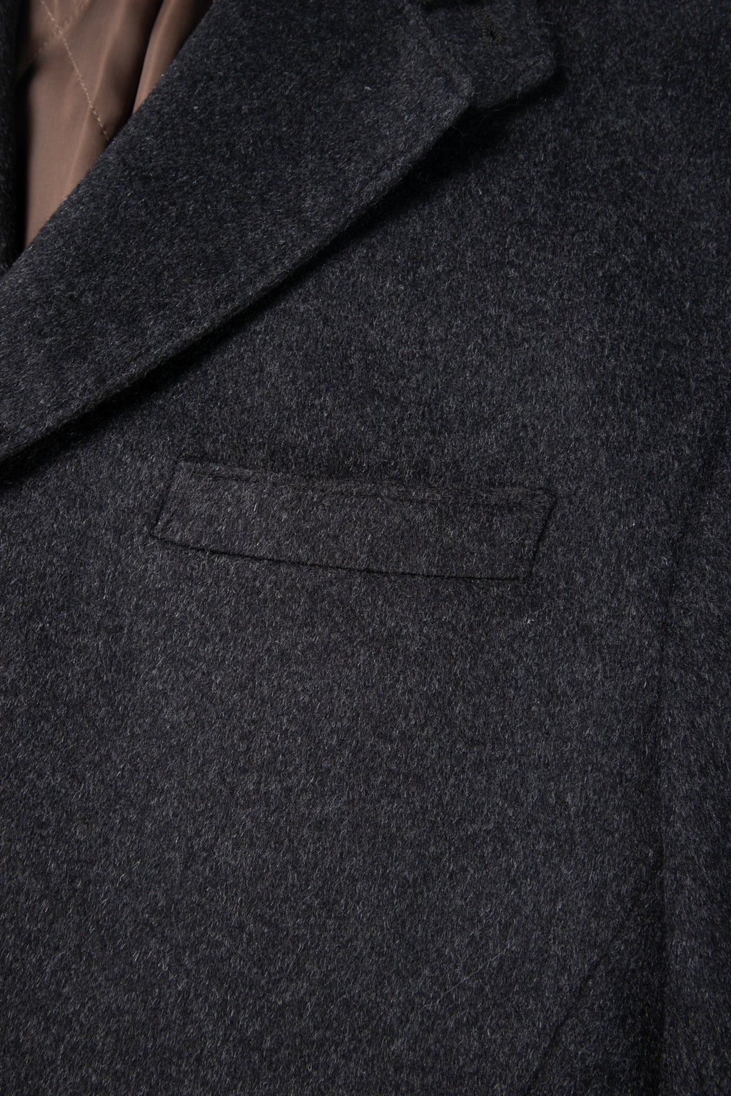 The Notch Coat - Grey Cachemire