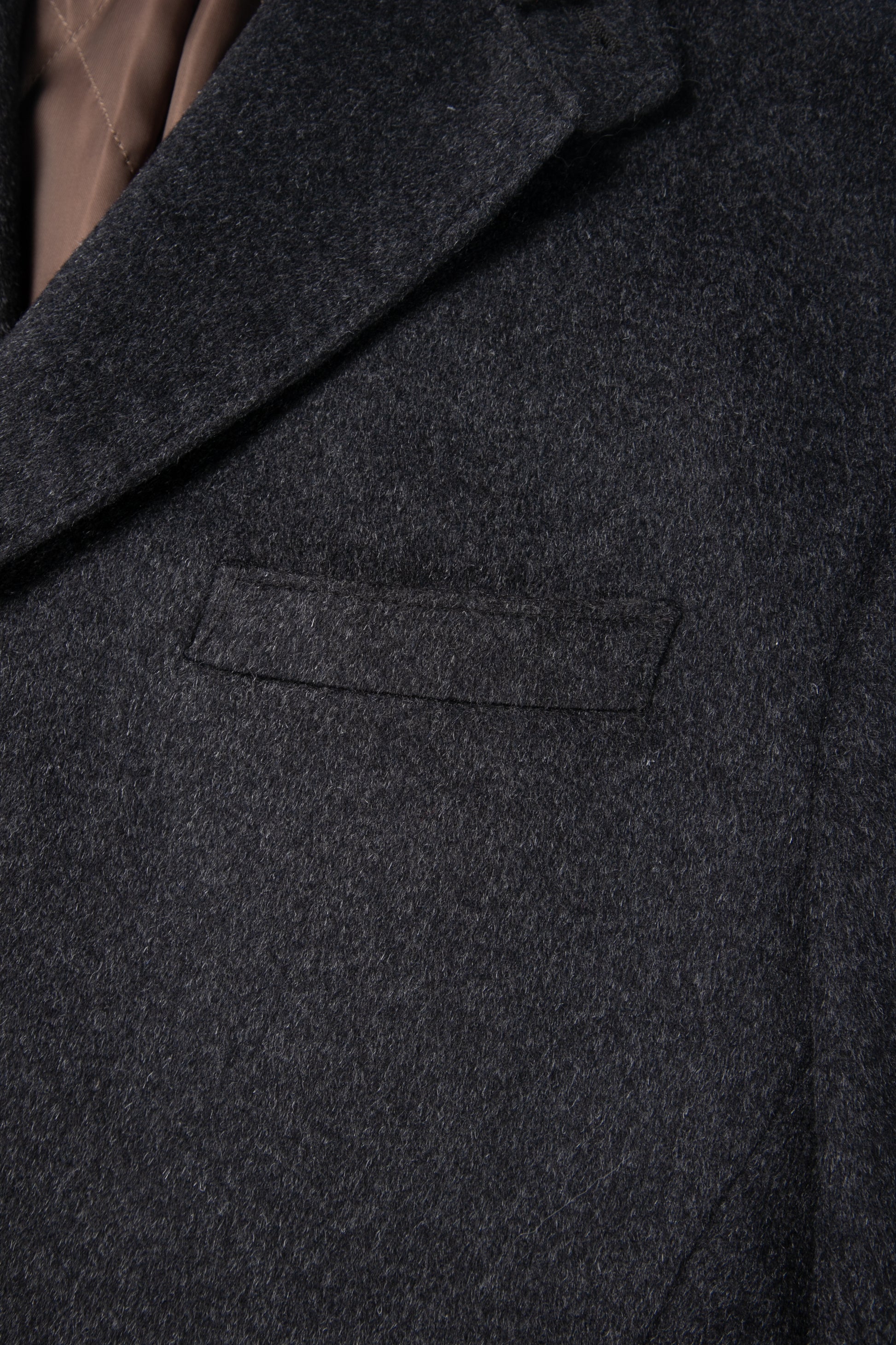 The Notch Coat - Grey Cachemire
