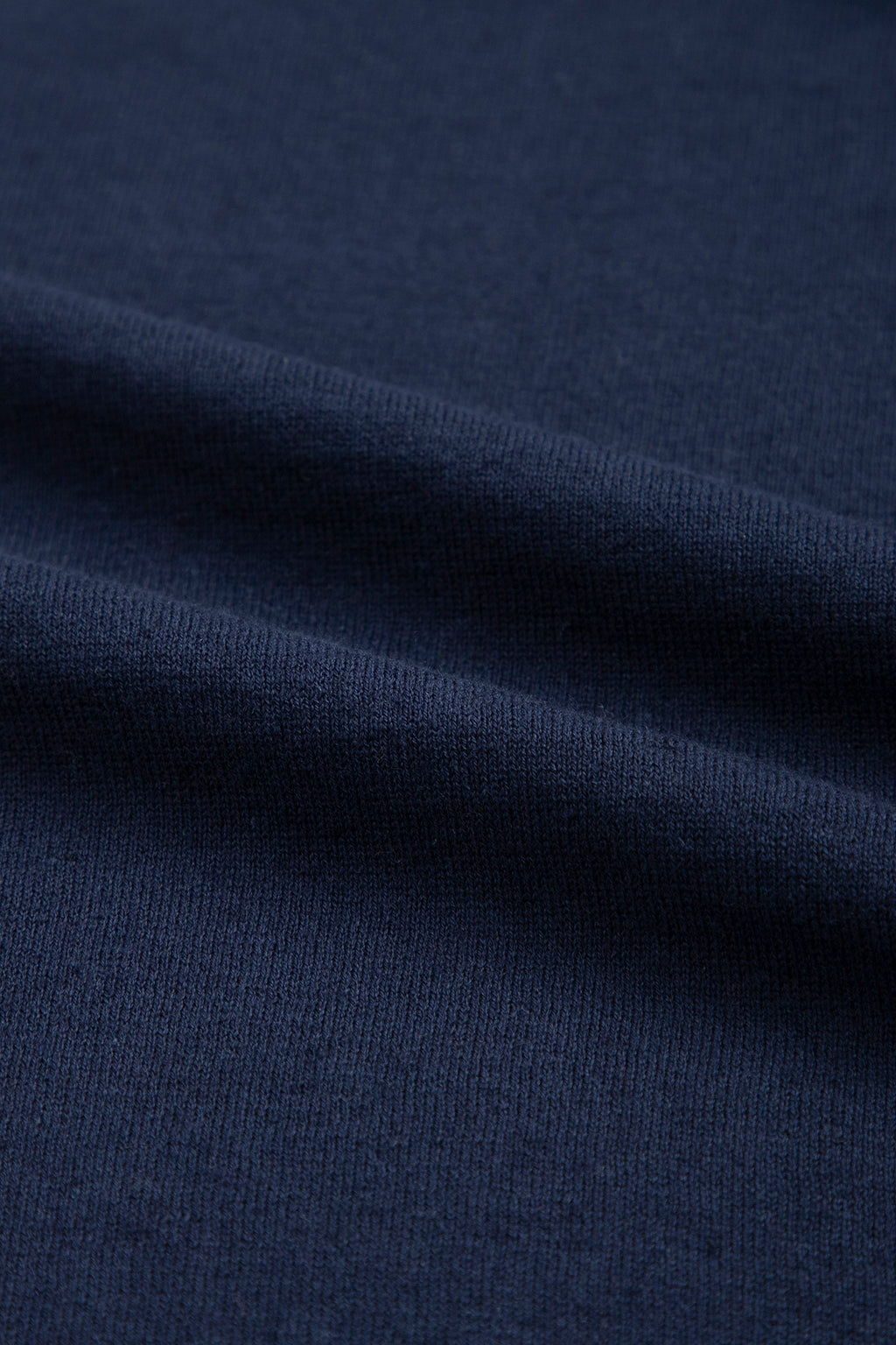 The Zipper Sweater - Navy with White Zipper