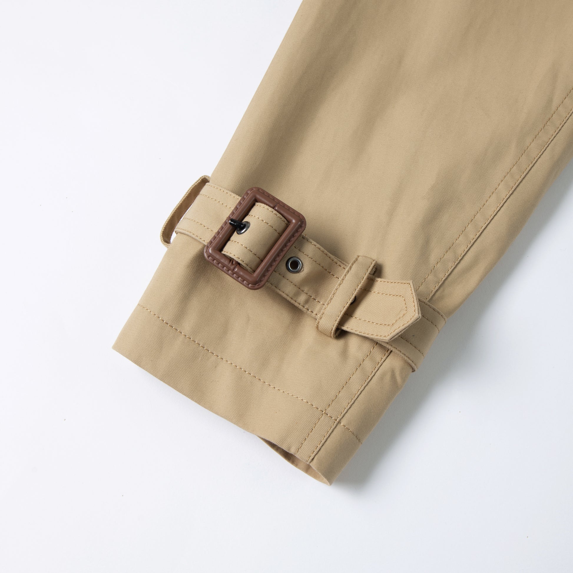 The Double Breasted Trench - Beige