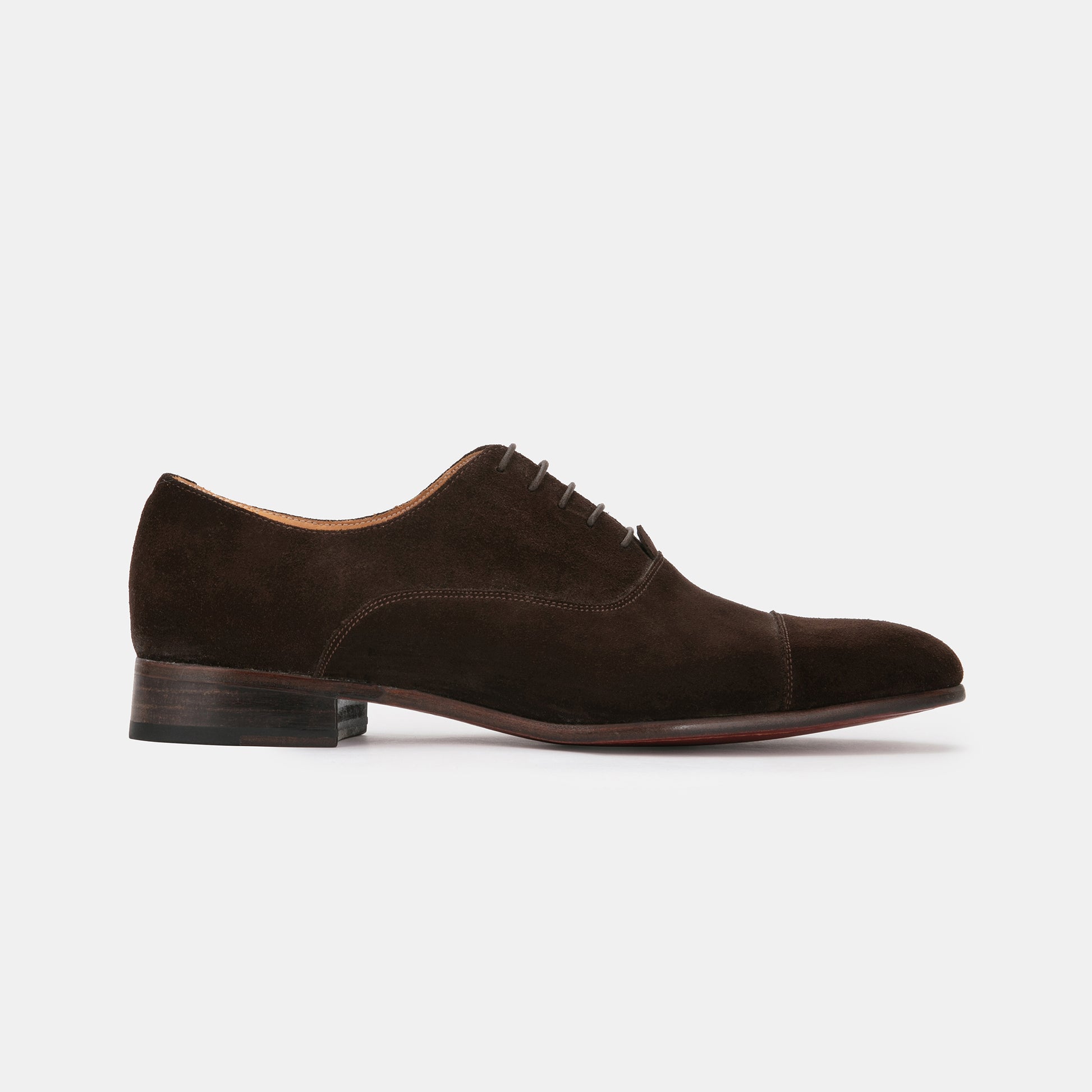 The Oxford - Brown Suede