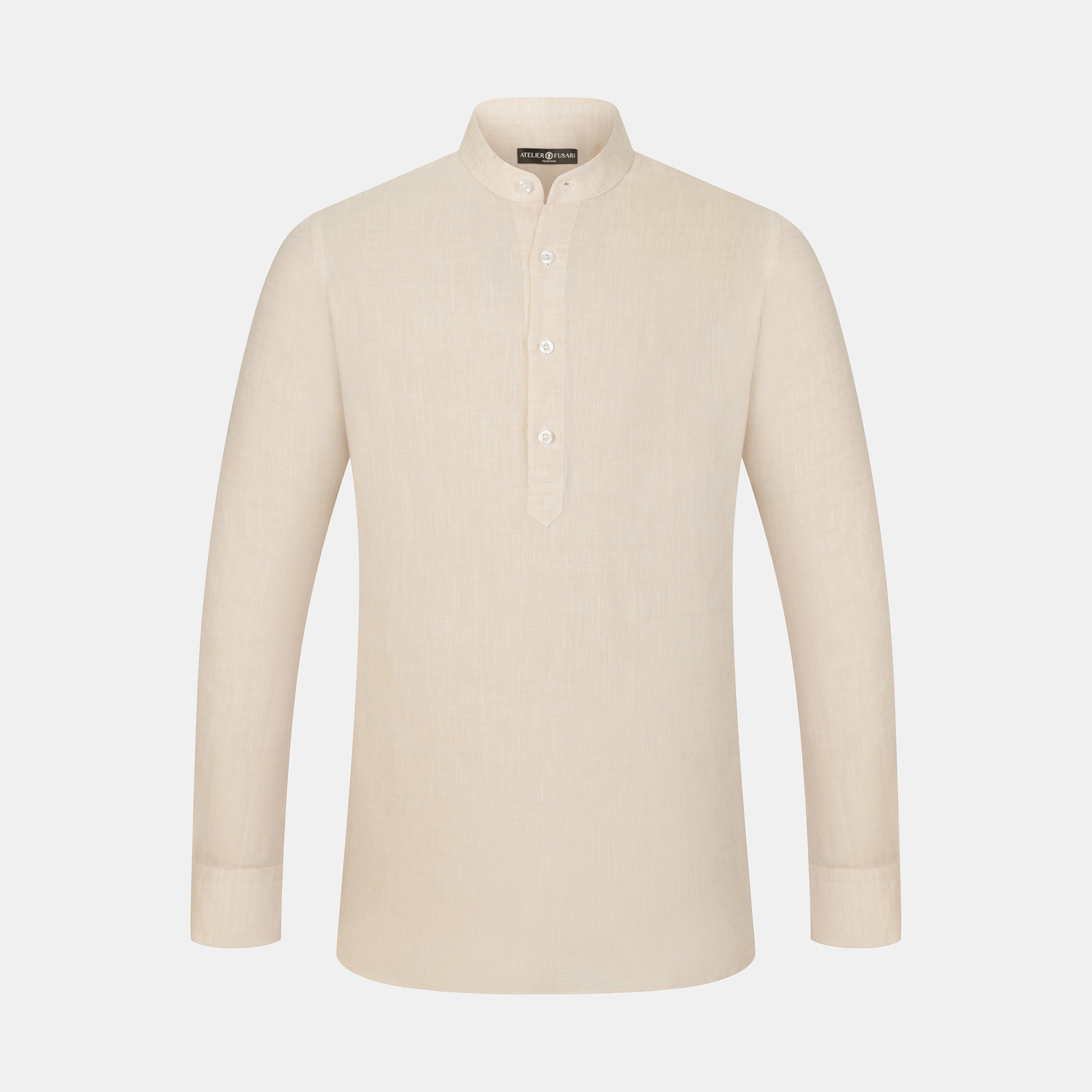 The Mao with Half Closing - Beige