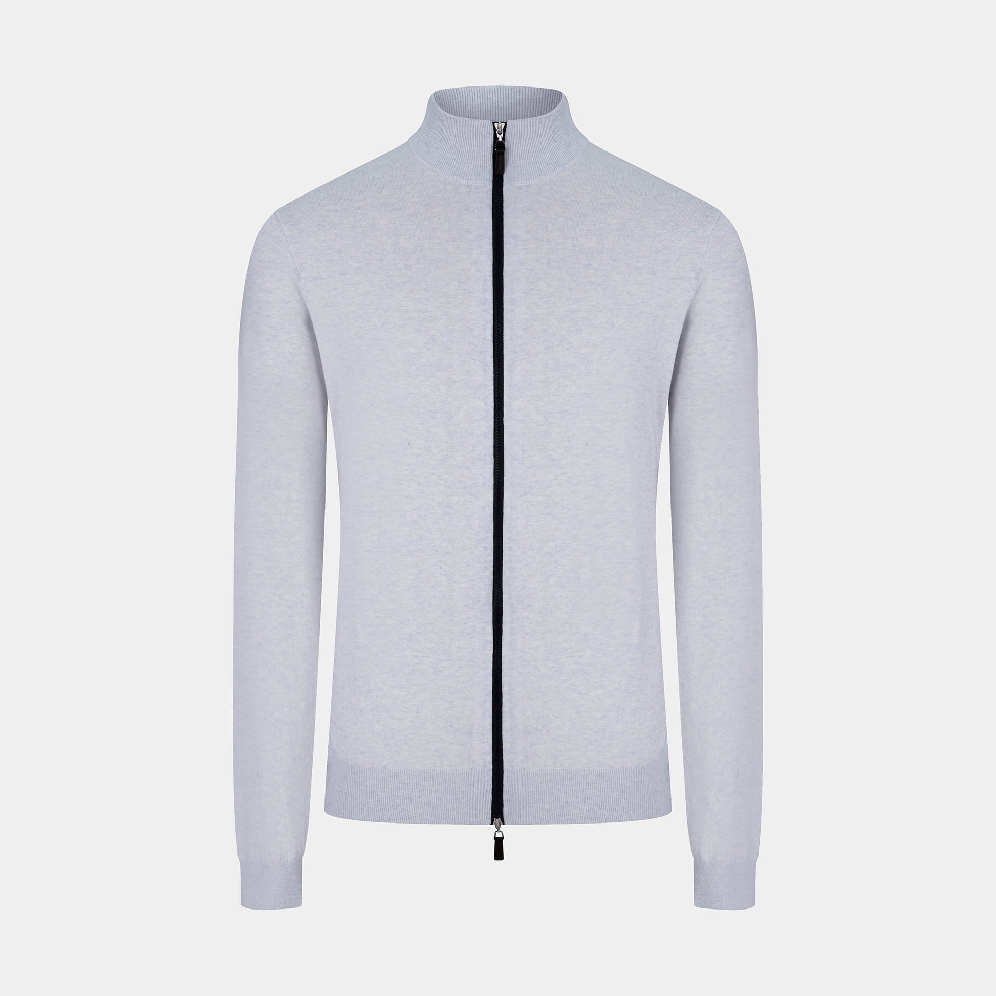 The Zipper Sweater - White