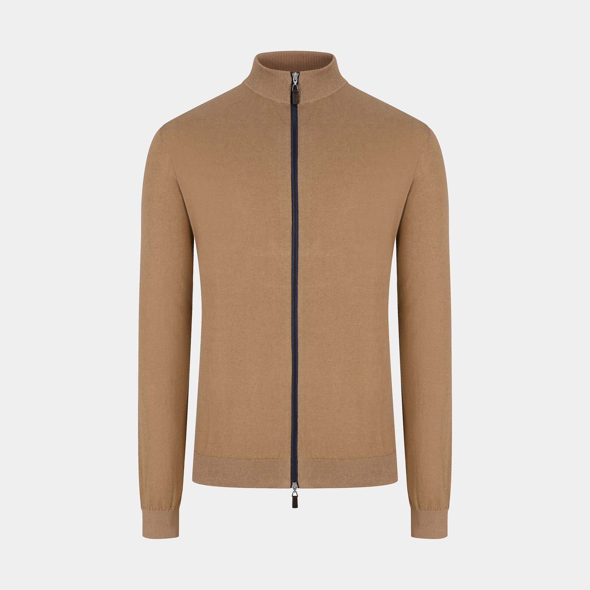 The Zipper Sweater - Brown