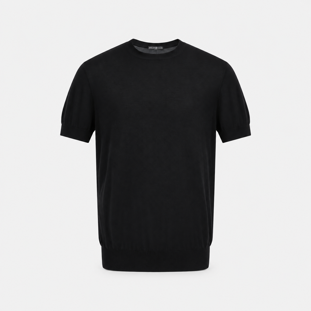 The Crew Neck 200s - Black