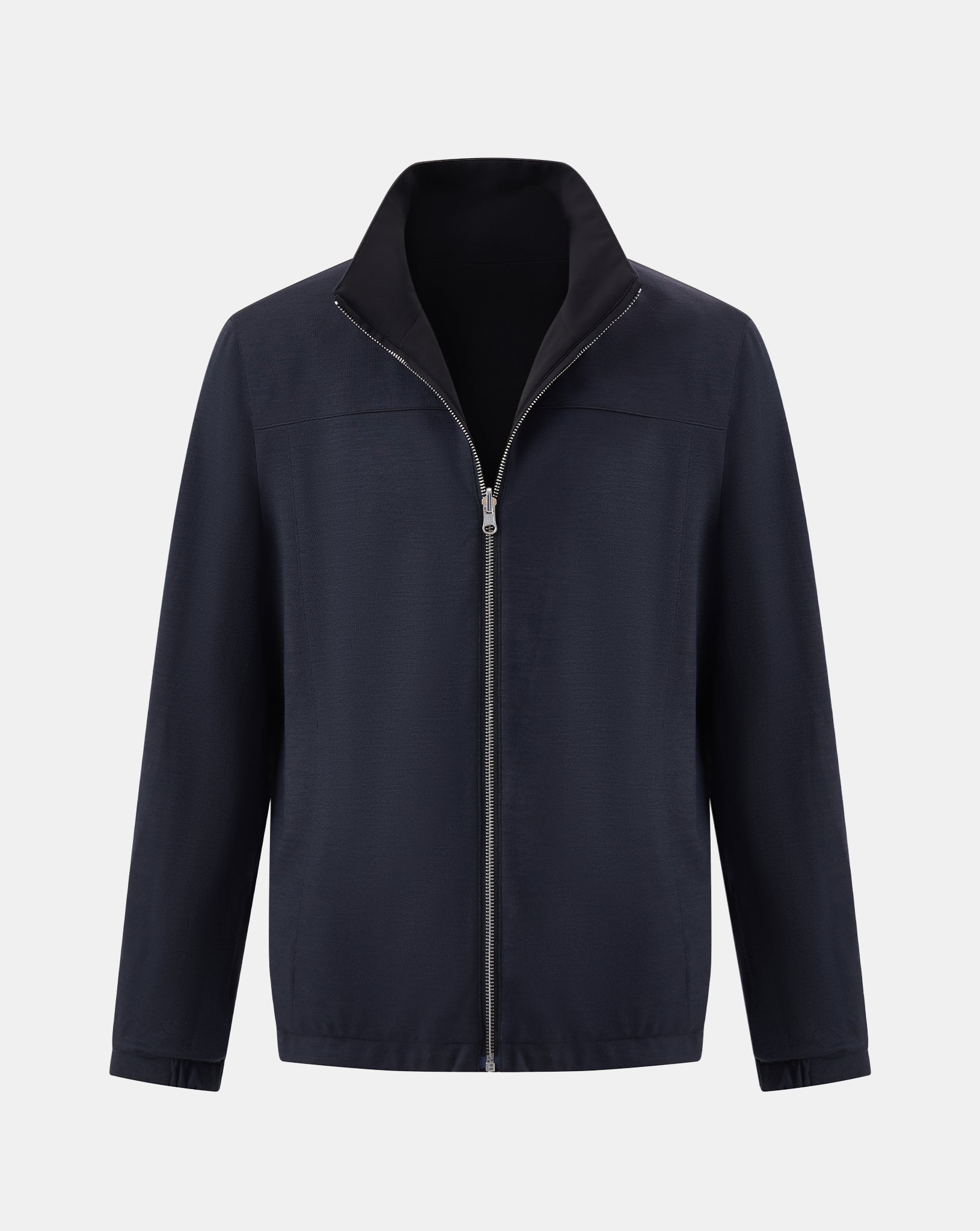 The Winter Double Side Jacket - Black and Navy Blue