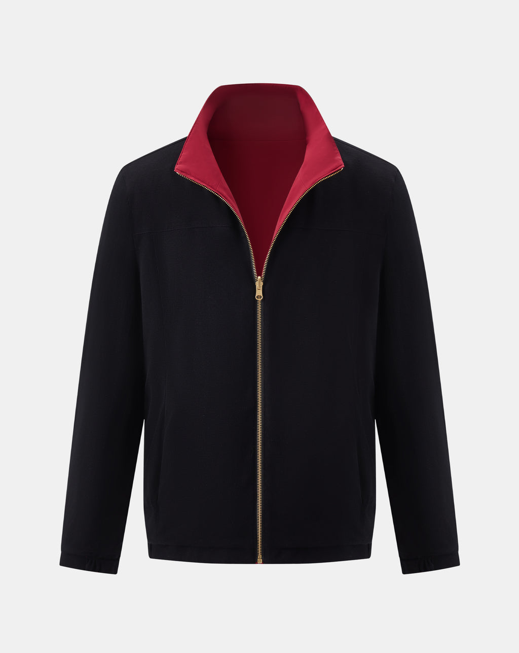 The Winter Double Side Jacket - Red and Black