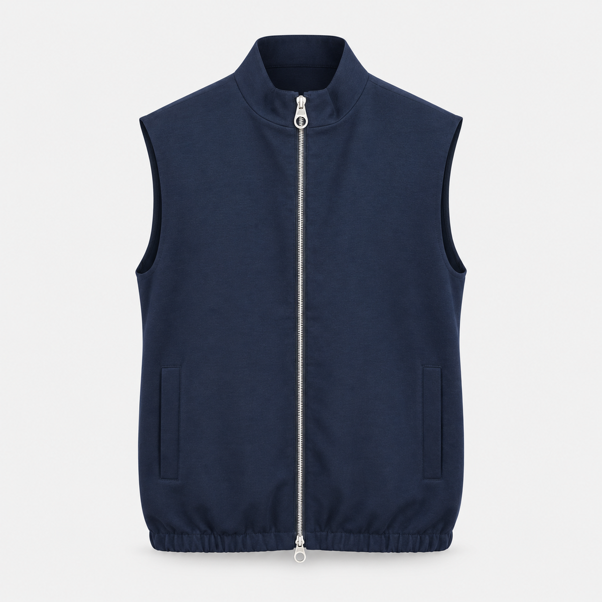 The Double Side Vest - Navy