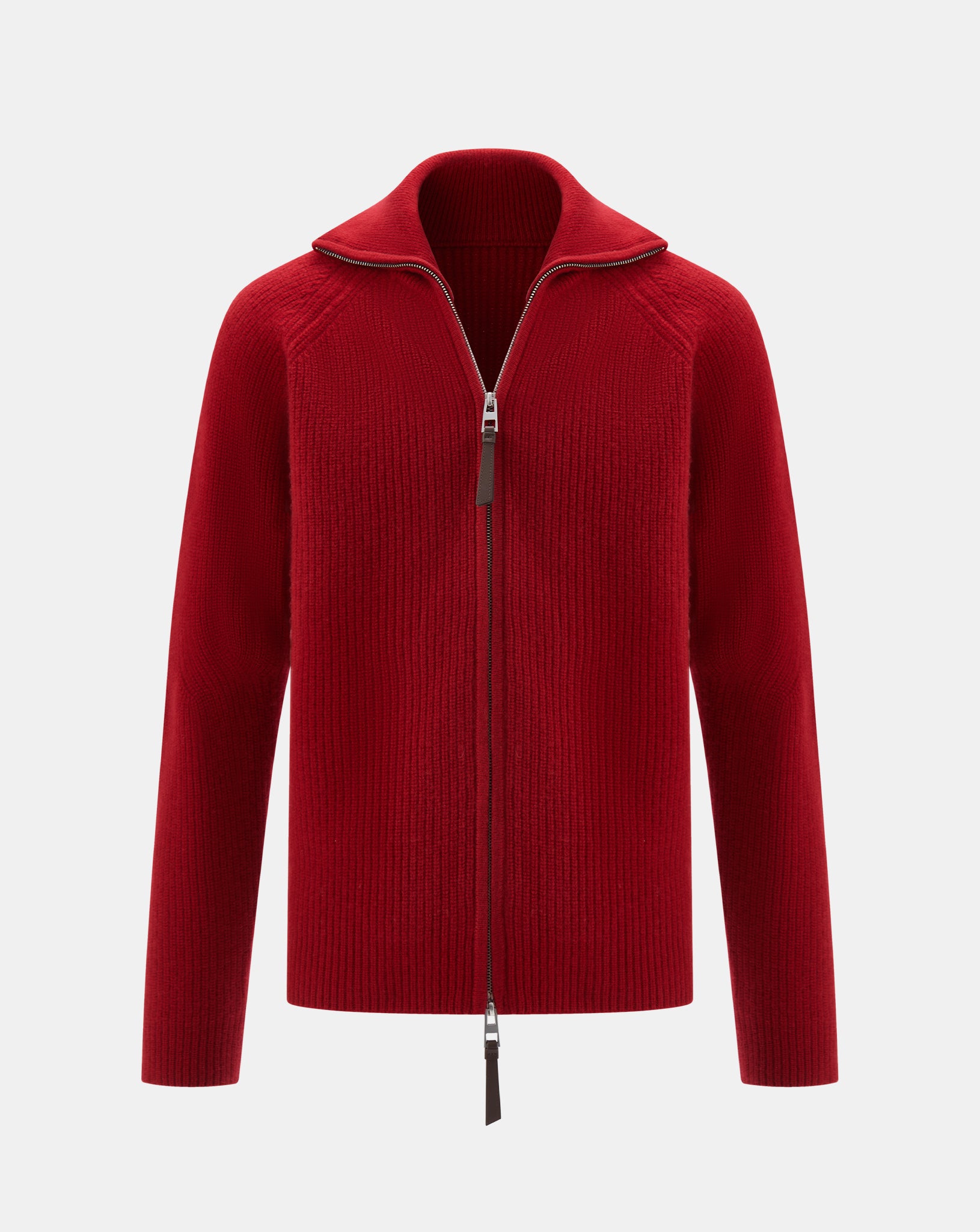 The Zipper Pullover - Red