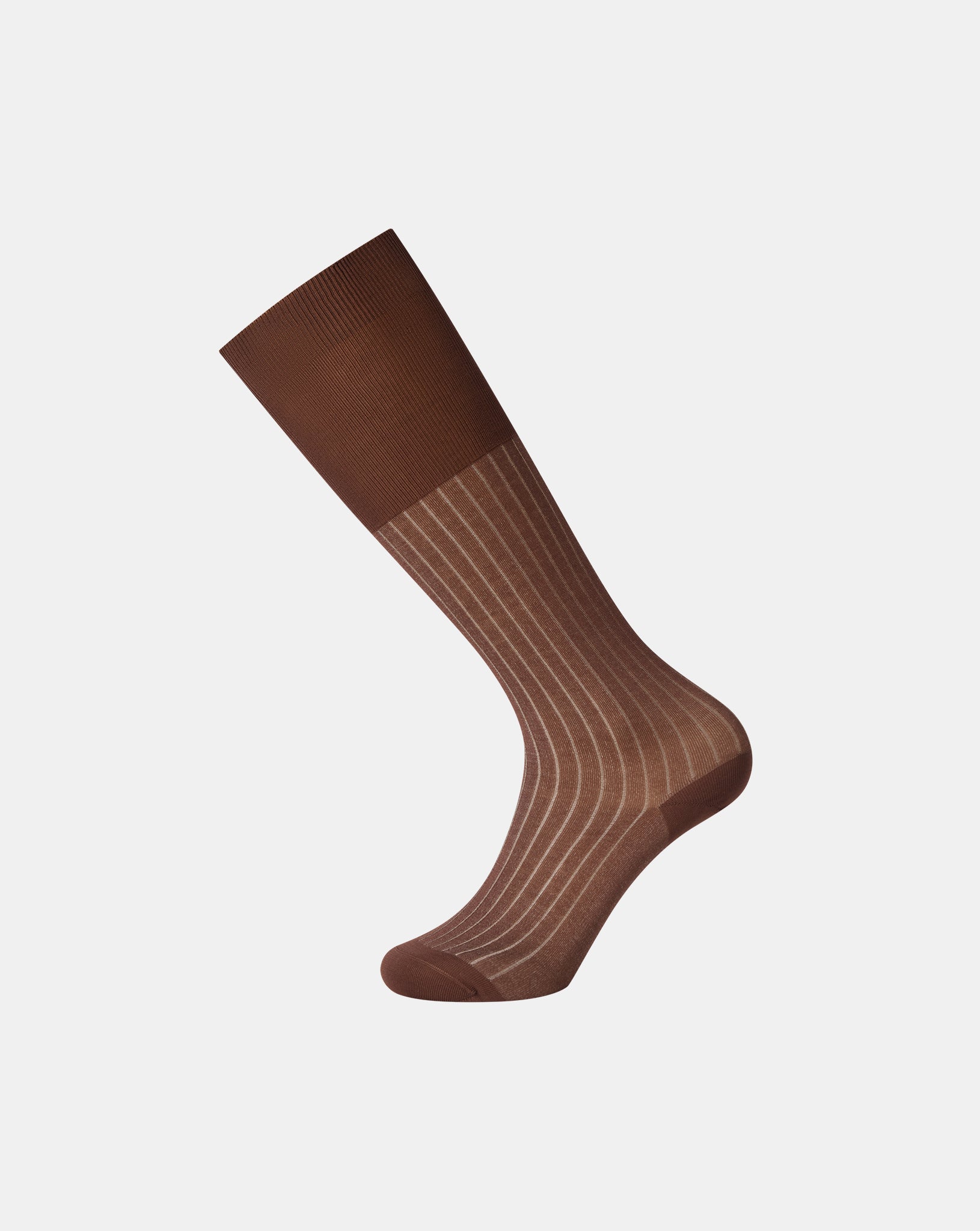 The Sock - Brown and Light Brown
