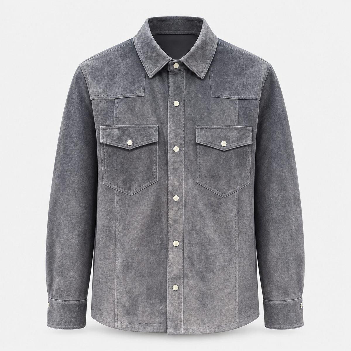 The Leather Shirt Jacket
