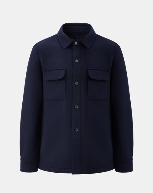 The Warm Coat - Dark Blue