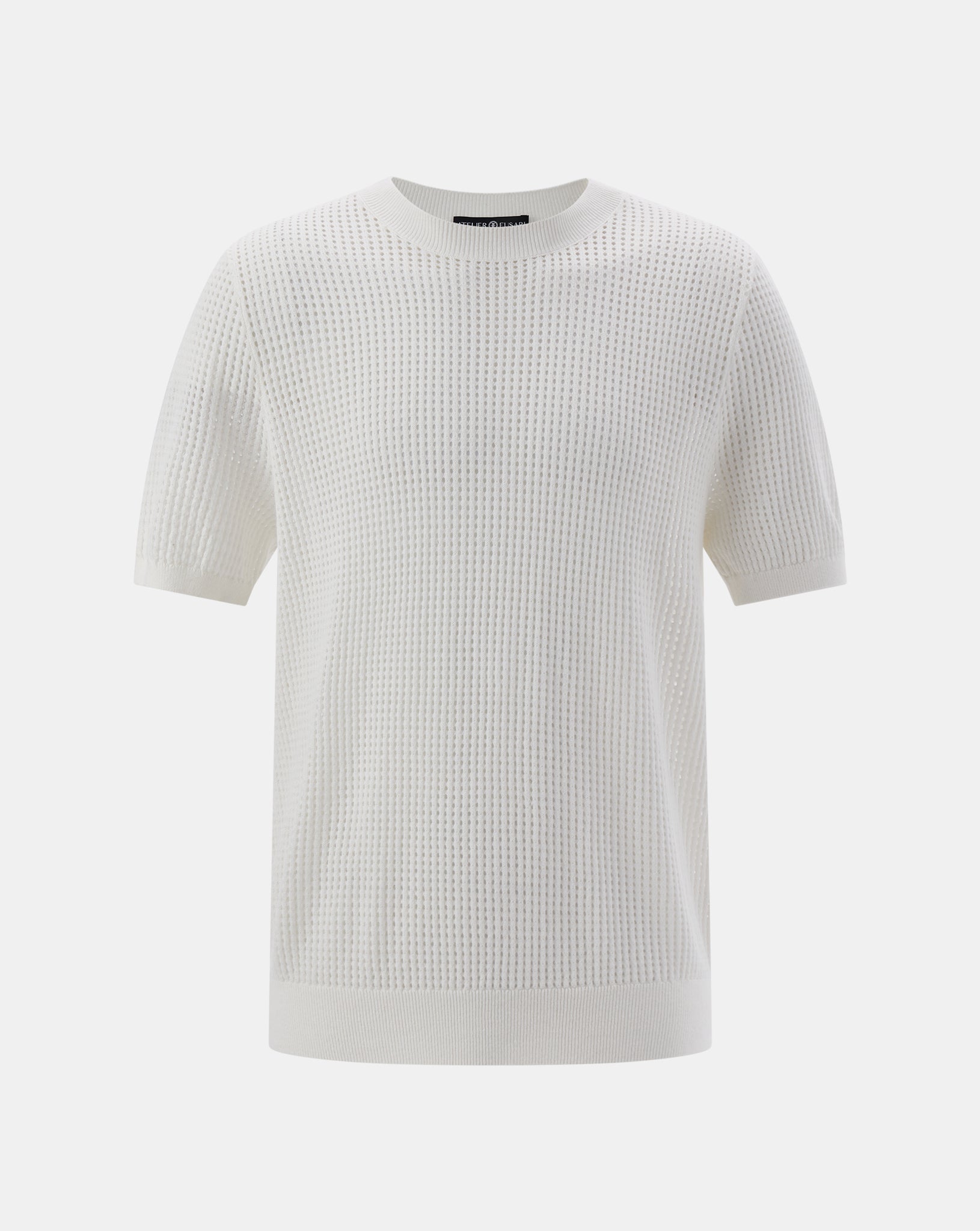 The Knitted T-Shirt - White