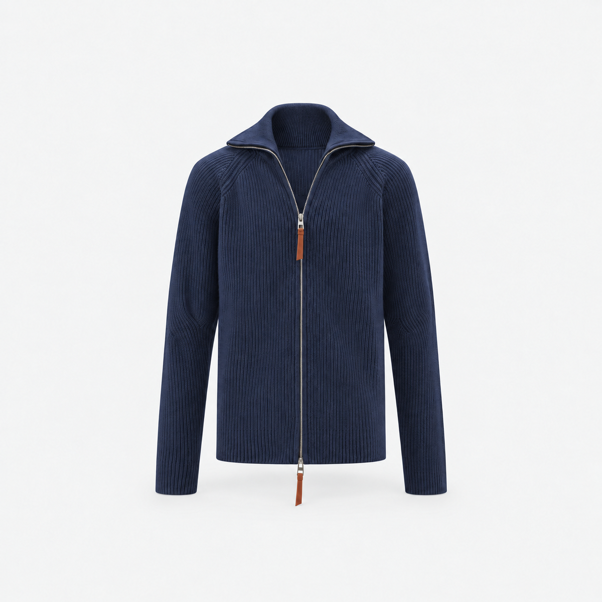 The Zip Sweater - Blue